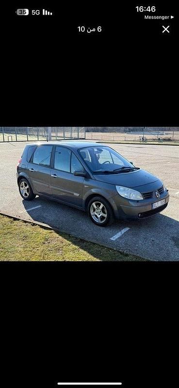 Grå Begagnad 2006 Renault Scénic II Minibuss | 22 500 kr (Marknadspris) - Bild 1/4