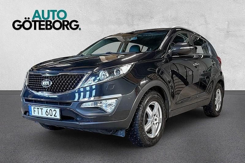 Begagnad Kia Sportage 116 HK (85 kW) 2015 Svart SUV