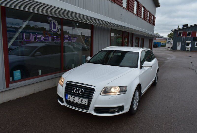 Vit Begagnad 2009 Audi A6 Proline Kombi | 39 900 kr (Marknadspris) - Bild 1/4