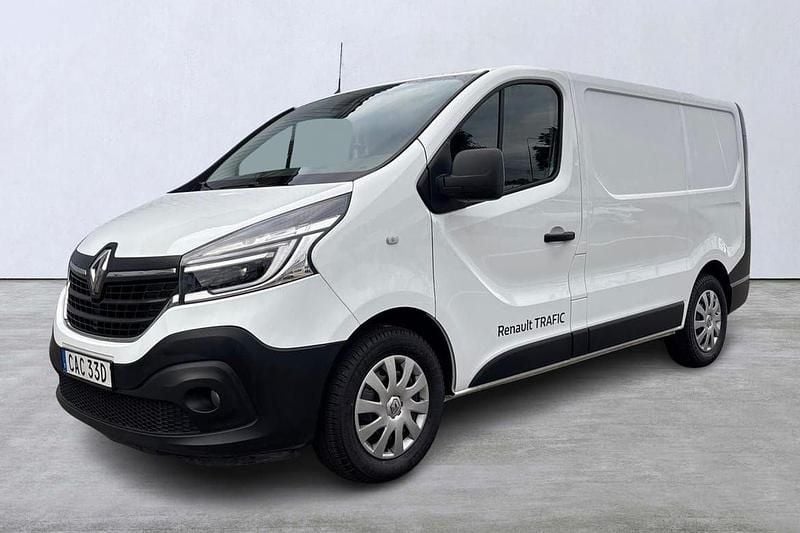 Vit Begagnad 2021 Renault Trafic Van | 219 900 kr (Marknadspris) - Bild 1/4