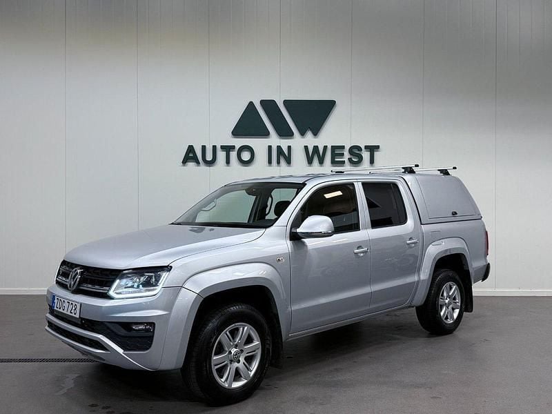 Silver Begagnad 2018 VW Amarok Pickup | 249 900 kr (Marknadspris) - Bild 1/4