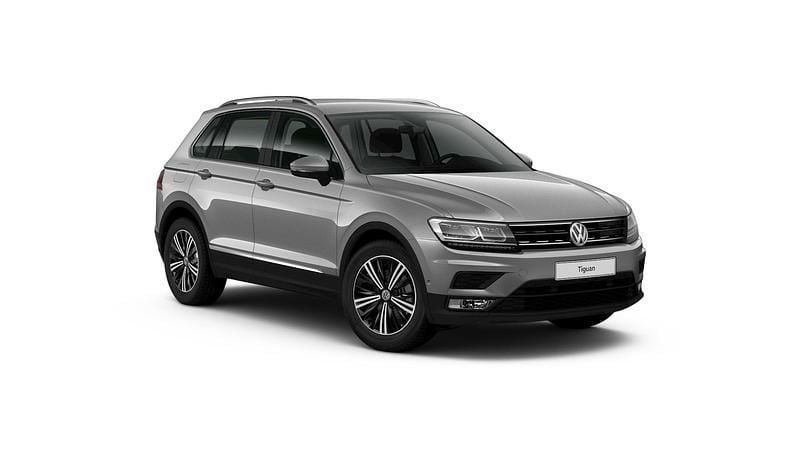 Silver Begagnad 2018 VW Tiguan Comfortline SUV | 189 900 kr (Bra pris) - Bild 1/3