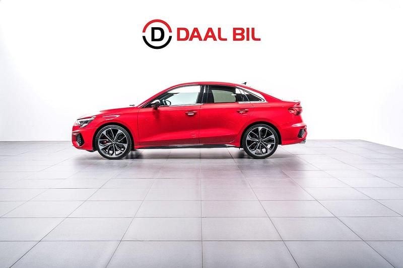 Röd Begagnad 2021 Audi S3 Sedan | 424 700 kr (Bra pris) - Bild 1/4