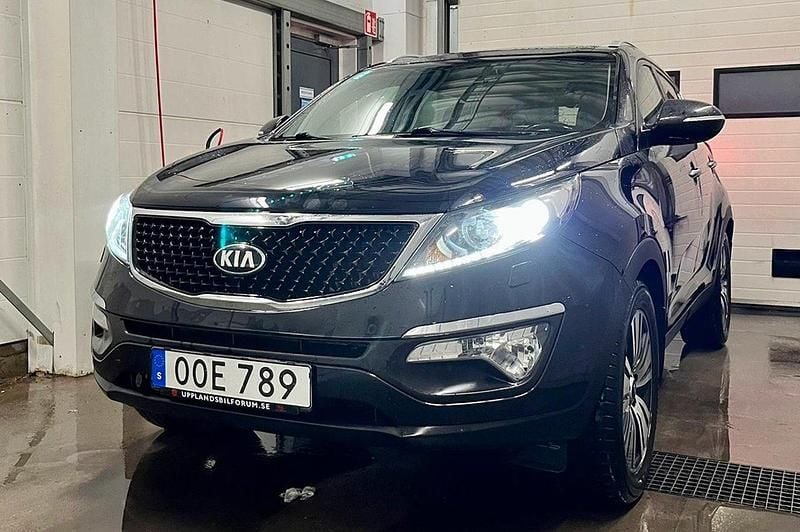 Svart Begagnad 2014 Kia Sportage SUV | 85 000 kr (Bra pris) - Bild 1/4