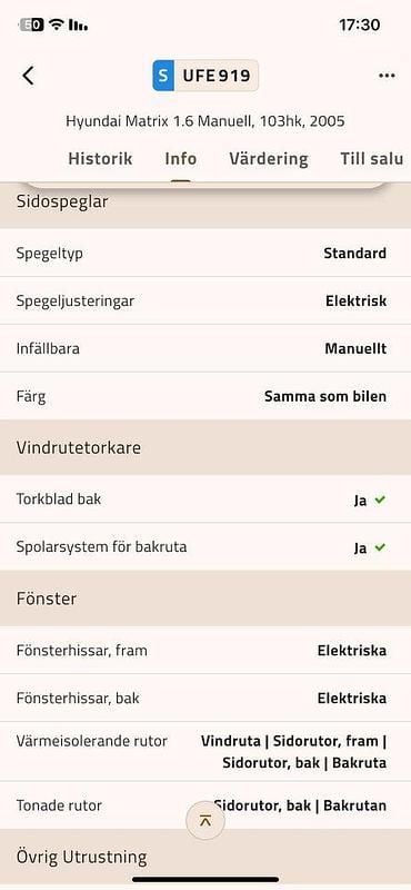 Grön Begagnad 2008 Hyundai Matrix Minibuss | 22 000 kr - Bild 1/4