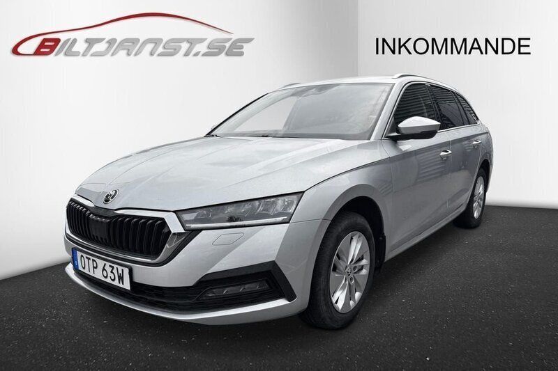 Silver Begagnad 2021 Skoda Octavia Ambition Kombi | 229 900 kr (Marknadspris) - Bild 1/4