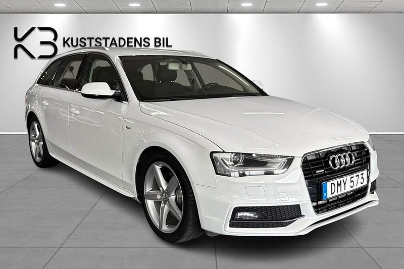 Vit Begagnad 2014 Audi A4 Kombi | 169 900 kr (Marknadspris) - Bild 1/4