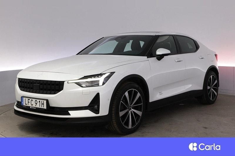Vit Begagnad 2020 Polestar 2 Pilot Halvkombi | 340 900 kr (Marknadspris) - Bild 1/4