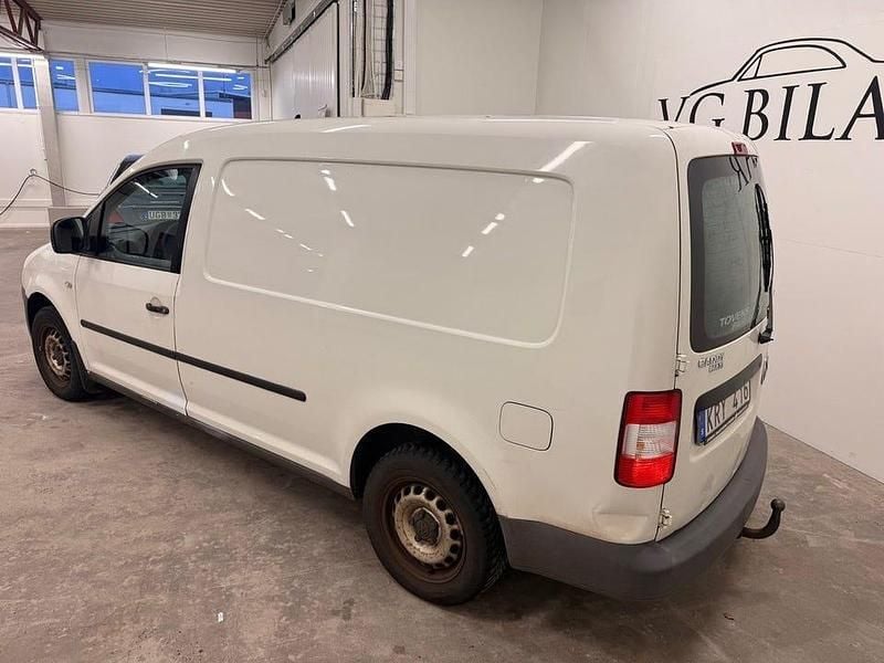 Begagnad VW Caddy Maxi 105 HK (77 kW) 2010 Vit Minibuss
