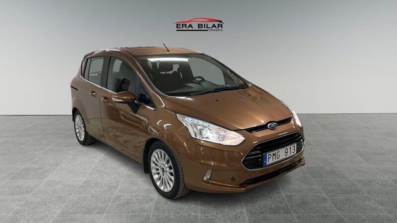 Brun Begagnad 2013 Ford B-MAX Titanium Minibuss | 69 500 kr (Marknadspris) - Bild 1/4