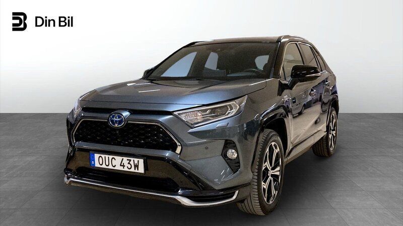 Grå Begagnad 2020 Toyota RAV4 Hybrid Style SUV | 379 900 kr (Marknadspris) - Bild 1/4