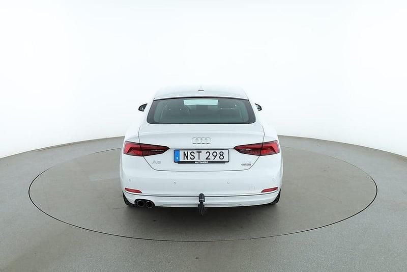 Begagnad Audi A5 Sportback 192 HK (141 kW) 2018 Vit Halvkombi