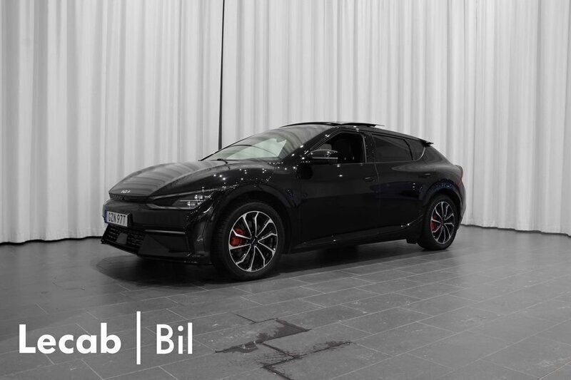 Svart Begagnad 2022 Kia EV6 3 SUV | 419 500 kr (Superpris) - Bild 1/4