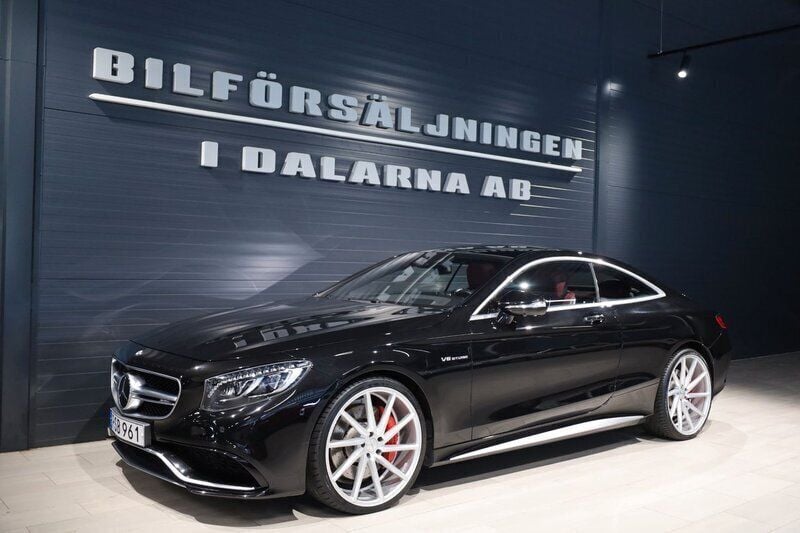 Svart Begagnad 2014 Mercedes S63 AMG Exclusive Sportkupé | 895 000 kr - Bild 1/4