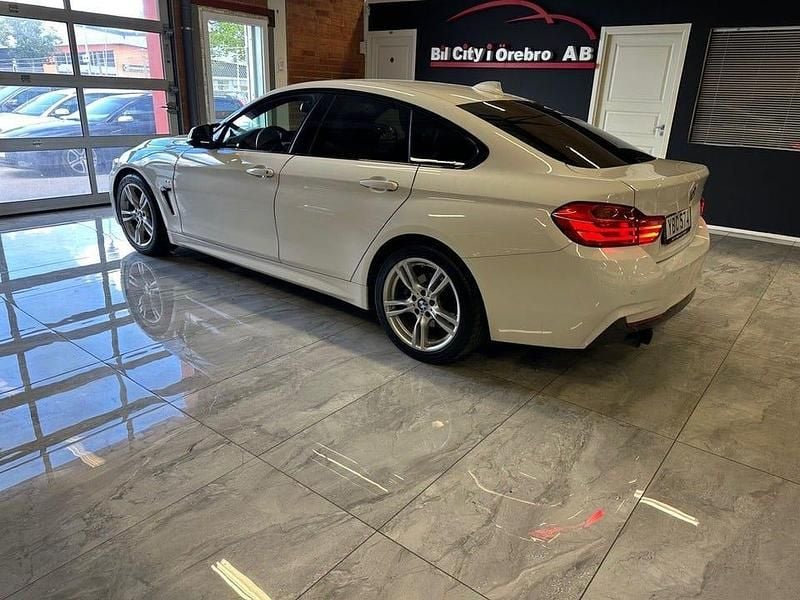 Begagnad BMW 420 Gran Coupé M Sport 190 HK (139 kW) 2016 Vit Sportkupé