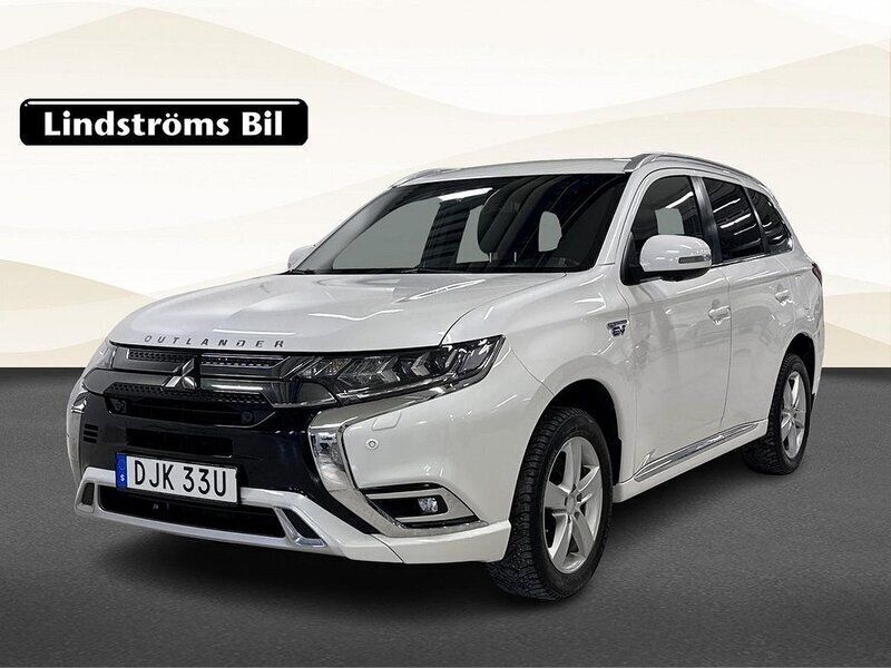 Vit Begagnad 2019 Mitsubishi Outlander P-HEV SUV | 279 900 kr (Marknadspris) - Bild 1/3