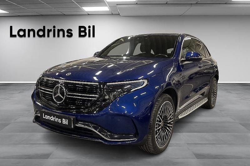Begagnad Mercedes EQC400 AMG 300 kW (408 HK) 2020 Blå SUV