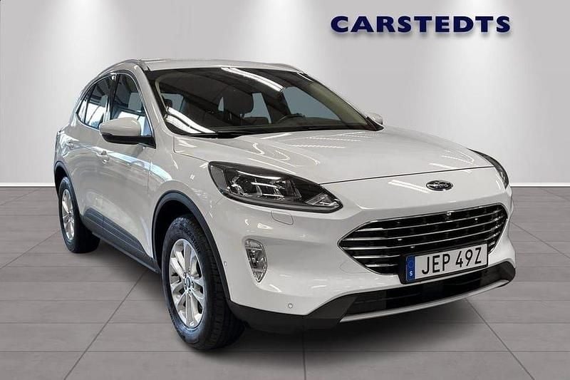Vit Begagnad 2022 Ford Kuga Business Edition SUV | 299 900 kr (Lite dyr) - Bild 1/4