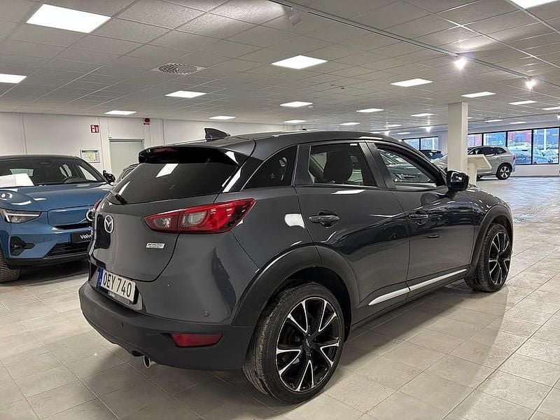 Begagnad Mazda CX-3 121 HK (88 kW) 2016 Grå SUV