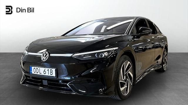 Svart Begagnad 2024 VW ID.7 Pro Sedan | 499 500 kr (Superpris) - Bild 1/4