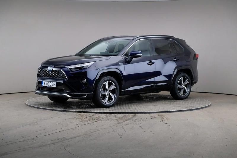 Begagnad Toyota RAV4 Hybrid Edition 185 HK (136 kW) 2022 Mörkblå SUV