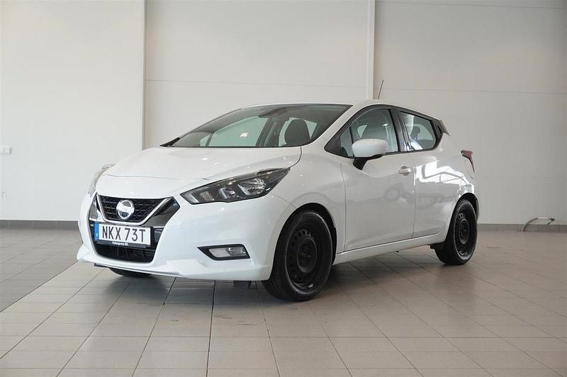 Vit Begagnad 2022 Nissan Micra Acenta Halvkombi | 169 900 kr (Marknadspris) - Bild 1/4