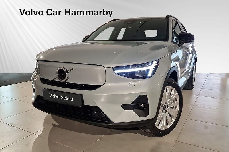 Grå Begagnad 2024 Volvo EX40 Core SUV | 479 000 kr (Bra pris) - Bild 1/3