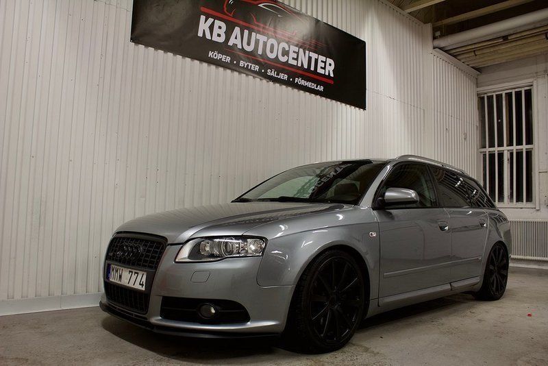 Mörkgrå Begagnad 2007 Audi A4 S-Line Kombi | 69 900 kr (Marknadspris) - Bild 1/4