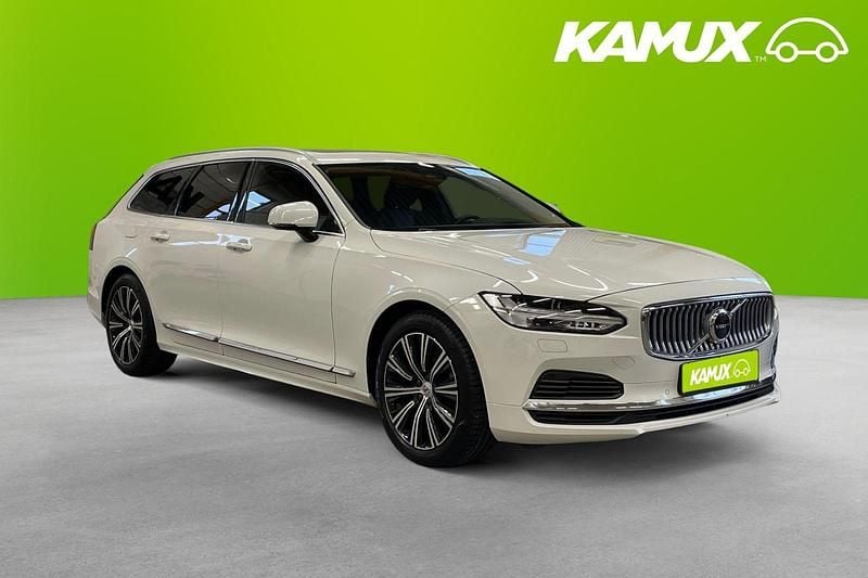 Begagnad Volvo V90 Inscription 341 HK (250 kW) 2022 Vit Kombi
