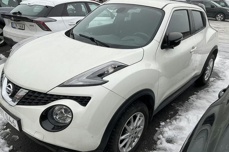 Vit Begagnad 2016 Nissan Juke SUV | 89 000 kr (Superpris) - Bild 1/3