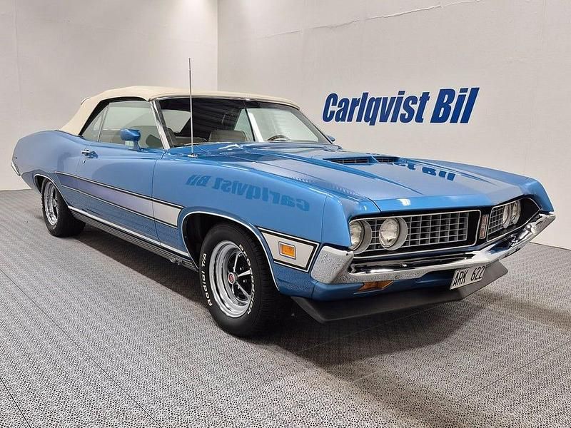 Begagnad Ford Torino 290 HK (213 kW) 1971 Ljusblå metallic Cab