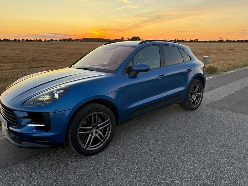 Blå Begagnad 2020 Porsche Macan S SUV | 415 000 kr - Bild 1/4