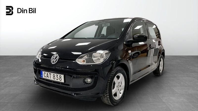 Svart Begagnad 2015 VW up! Highline Halvkombi | 79 900 kr (Marknadspris) - Bild 1/4