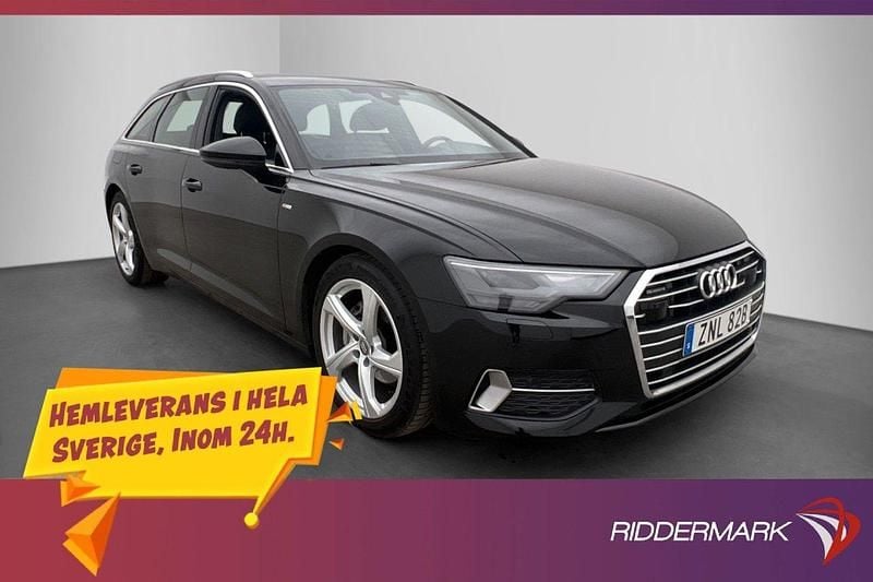 Svart Begagnad 2022 Audi A6 S-Line Kombi | 369 800 kr (Bra pris) - Bild 1/3