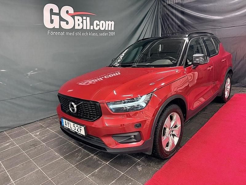 Begagnad Volvo XC40 R-Design 190 HK (139 kW) 2019 Röd SUV