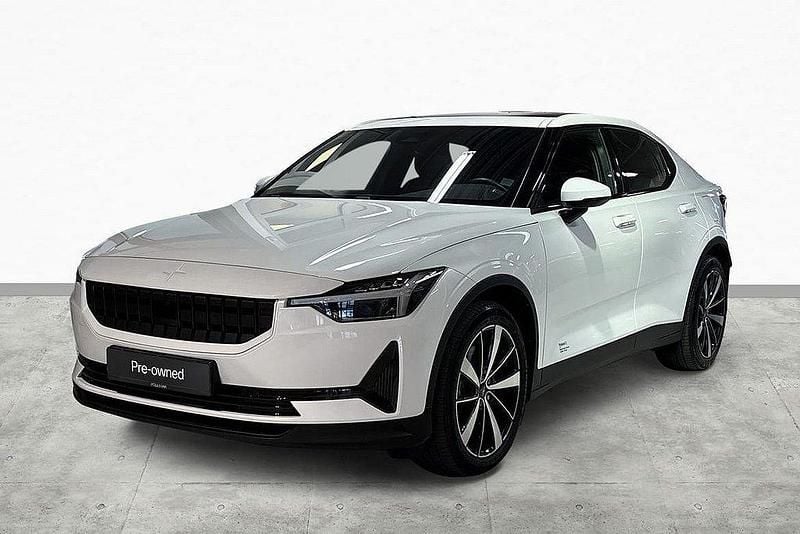 Vit Begagnad 2021 Polestar 2 Plus Halvkombi | 334 900 kr (Marknadspris) - Bild 1/3