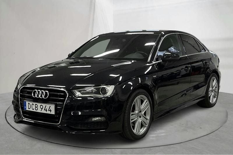 Svart Begagnad 2014 Audi A3 Proline | 155 000 kr - Bild 1/4