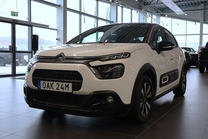 Begagnad Citroën C3 PureTech 83 HK (61 kW) 2022 Vit Halvkombi