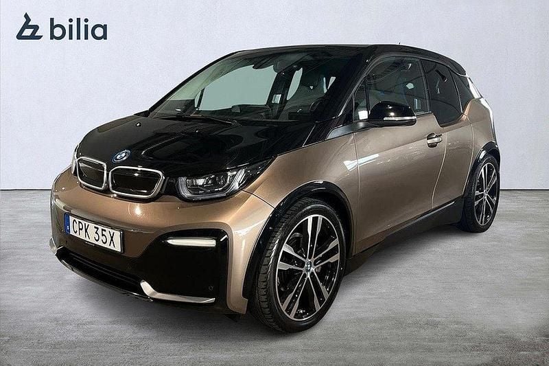 Ljusbrun Begagnad 2019 BMW i3 Comfort Edition Halvkombi | 209 000 kr (Marknadspris) - Bild 1/4