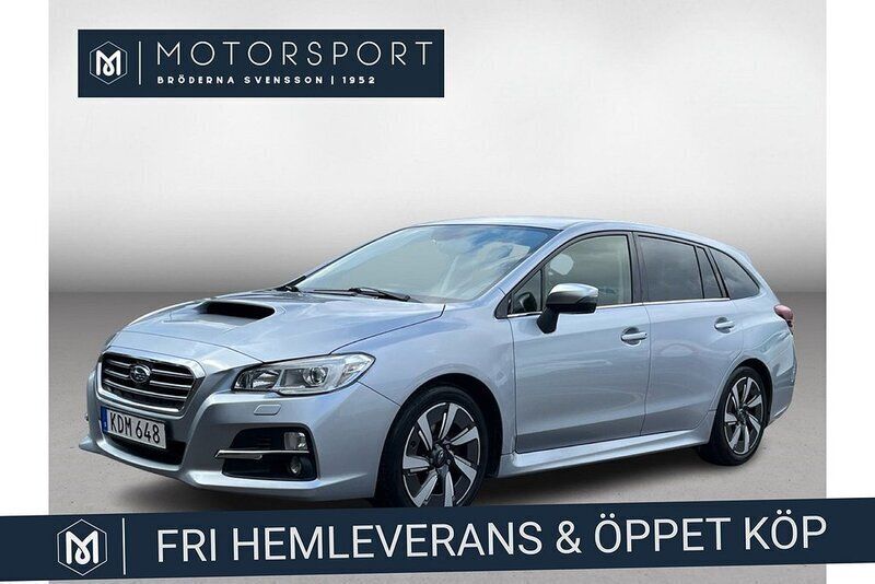 Silver Begagnad 2015 Subaru Levorg Kombi | 153 900 kr (Marknadspris) - Bild 1/3