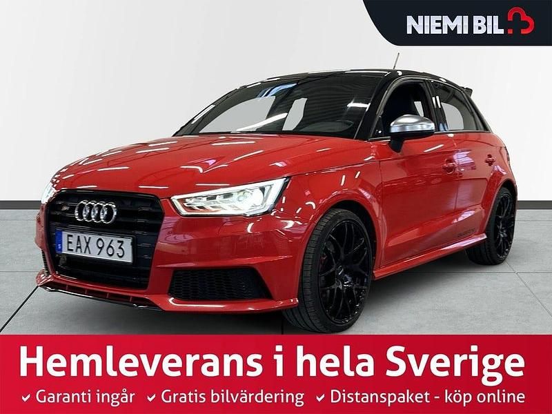 Röd Begagnad 2014 Audi S1 Edition .1 Halvkombi | 204 900 kr - Bild 1/3