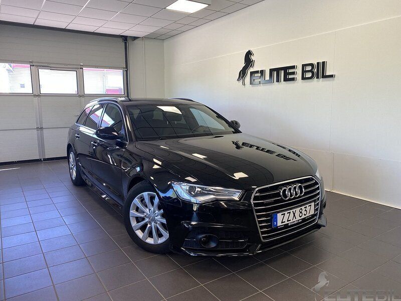 Svart Begagnad 2017 Audi A6 Business Kombi | 309 900 kr - Bild 1/3