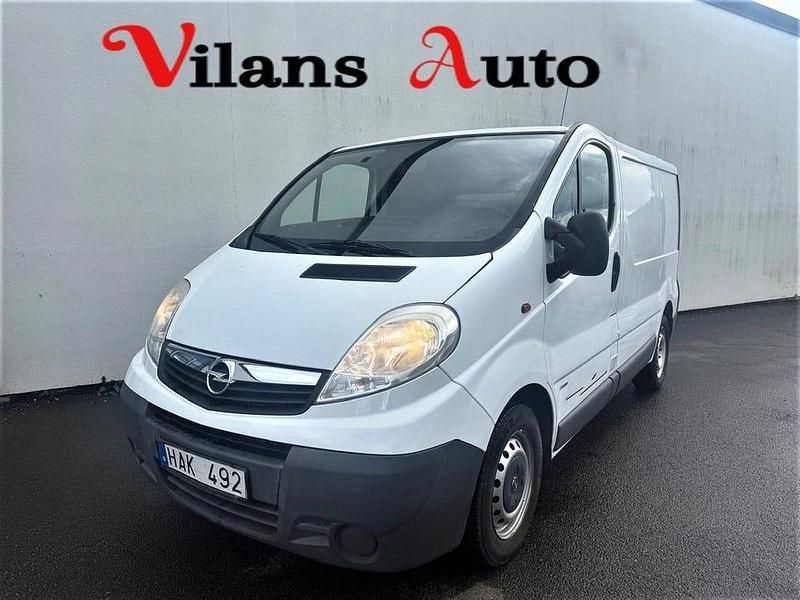 Vit Begagnad 2008 Opel Vivaro Van | 54 900 kr (Lite dyr) - Bild 1/4