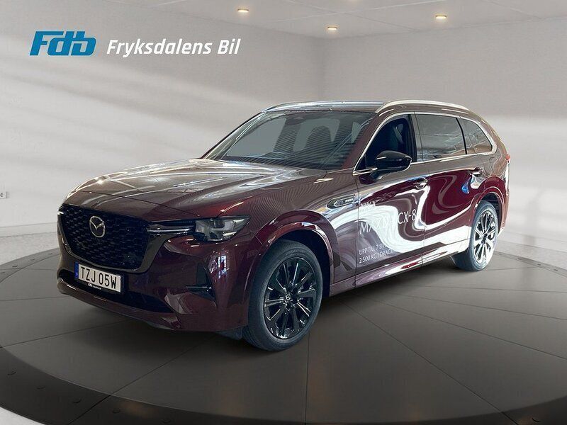 Röd Begagnad 2024 Mazda CX-80 Homura-Line SUV | 648 000 kr (Lite dyr) - Bild 1/4