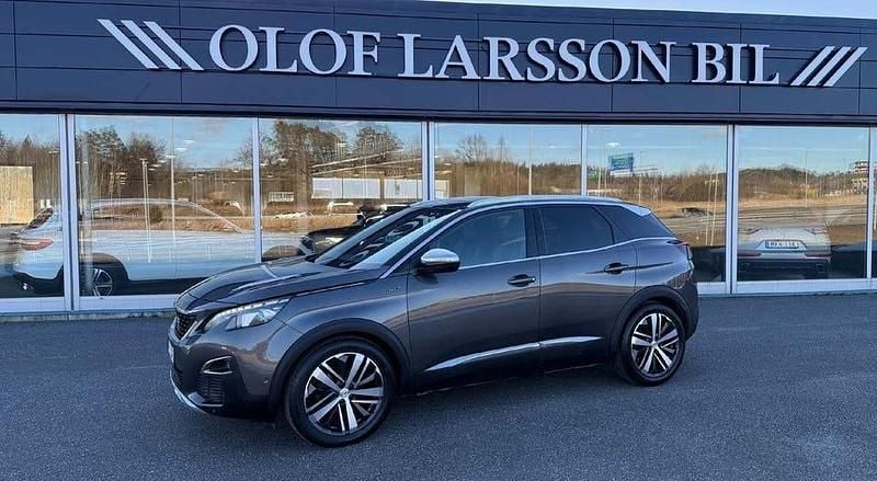 Mörkgrå Begagnad 2018 Peugeot 3008 GTi SUV | 199 500 kr (Marknadspris) - Bild 1/4