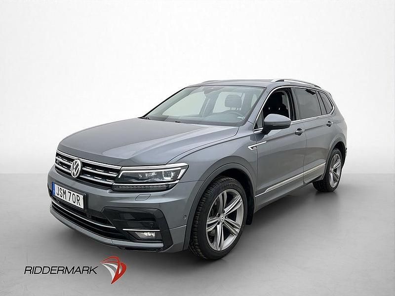Begagnad VW Tiguan Allspace R-line 200 HK (147 kW) 2018 Grå SUV