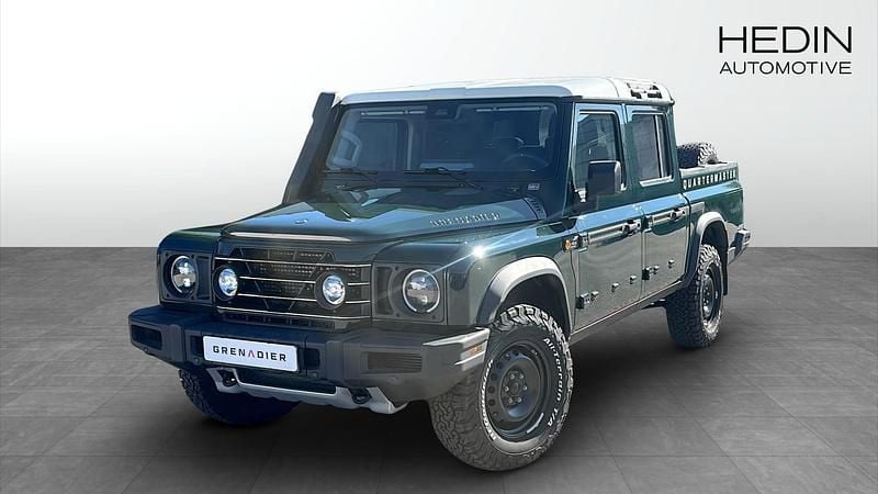 Grön (green) Ny 2025 Ineos Grenadier Pickup | 1 054 700 kr (Superpris) - Bild 1/4
