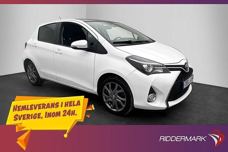 Vit Begagnad 2016 Toyota Yaris | 114 900 kr (Dyr) - Bild 1/3