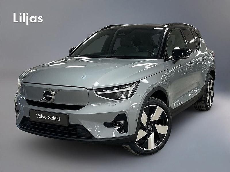 Grå Begagnad 2024 Volvo EX40 Ultra SUV | 469 000 kr - Bild 1/3