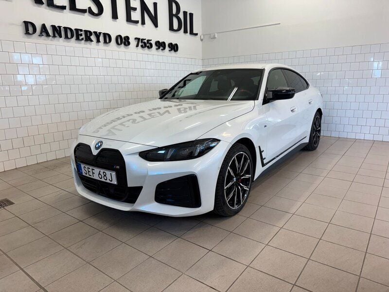 Begagnad BMW i4 M Sport 442 kW (601 HK) 2024 Vit Sedan